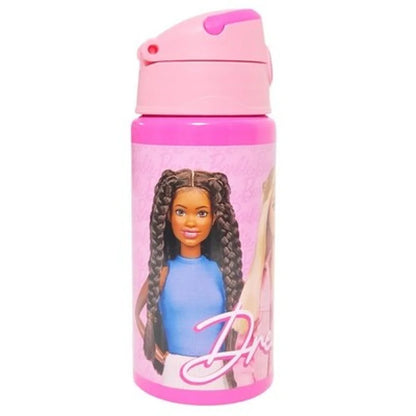 Barbie Kinder Aluminium Sport Wasserflasche Trinkflasche Flasche 500 ml - WS-Trend.de