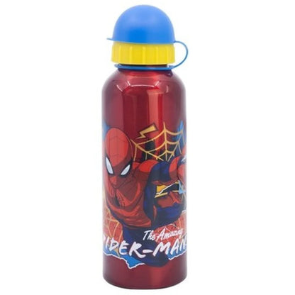 Marvel Spiderman ALU - Sportflasche Wasserflasche Trinkflasche Flasche 530 ml - WS-Trend.de