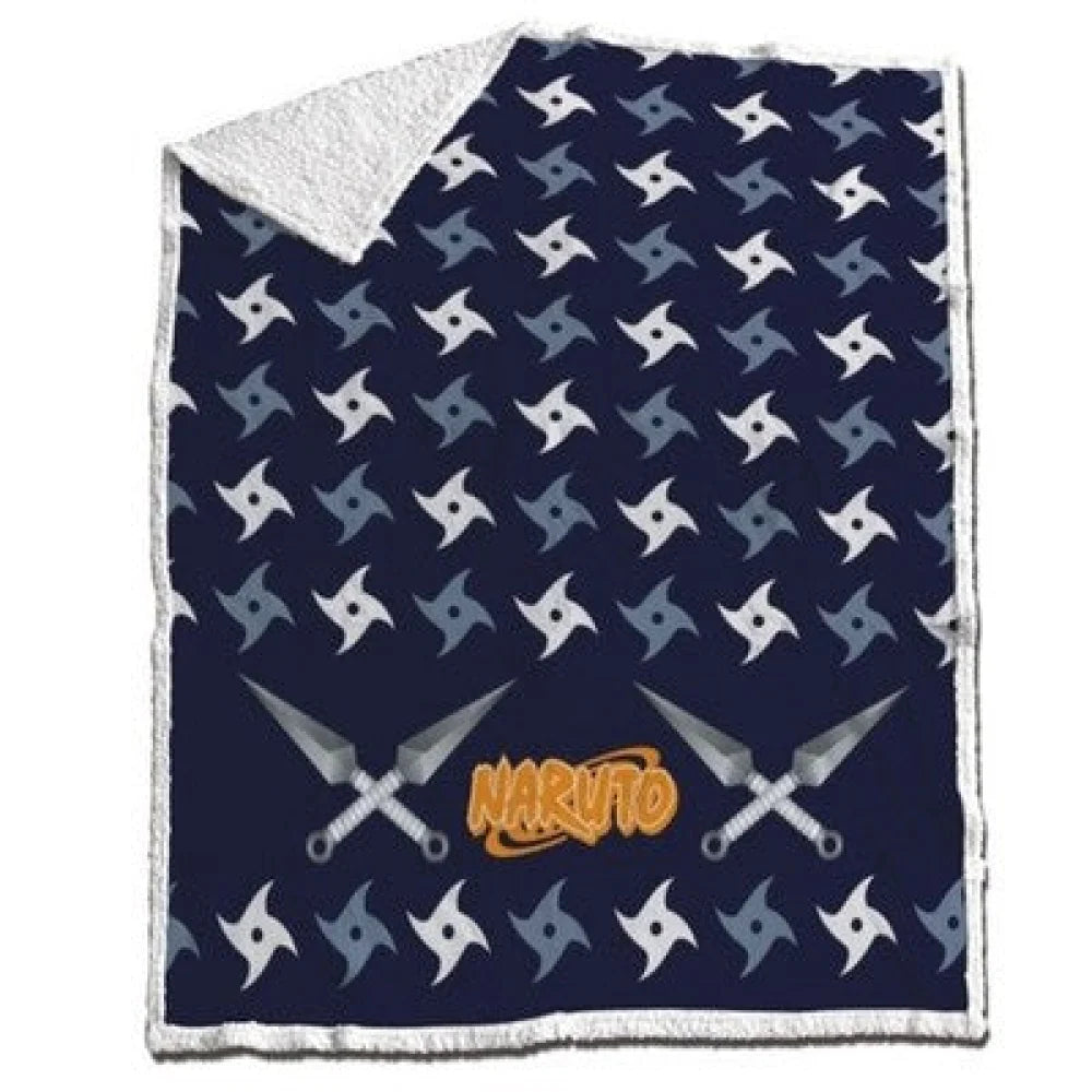 Anime Naruto Shippuden Coral Decke warme Kuscheldecke 130x170 cm - WS-Trend.de