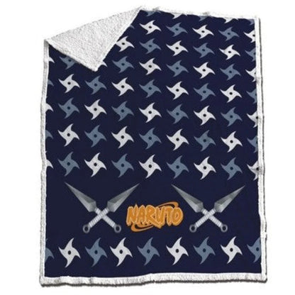 Anime Naruto Shippuden Coral Decke warme Kuscheldecke 130x170 cm - WS-Trend.de