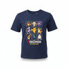 Pokemon Pikachu Jungen T-Shirt Kurzarm Shirt Gr. 98-128, 100% Baumwolle - 104, Dunkelblau