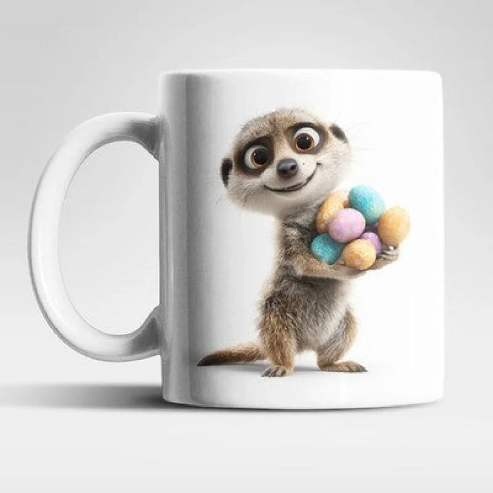 Ostern Erdmännchen Ostereier Kaffeetasse Teetasse Tasse Geschenkidee - WS-Trend.de