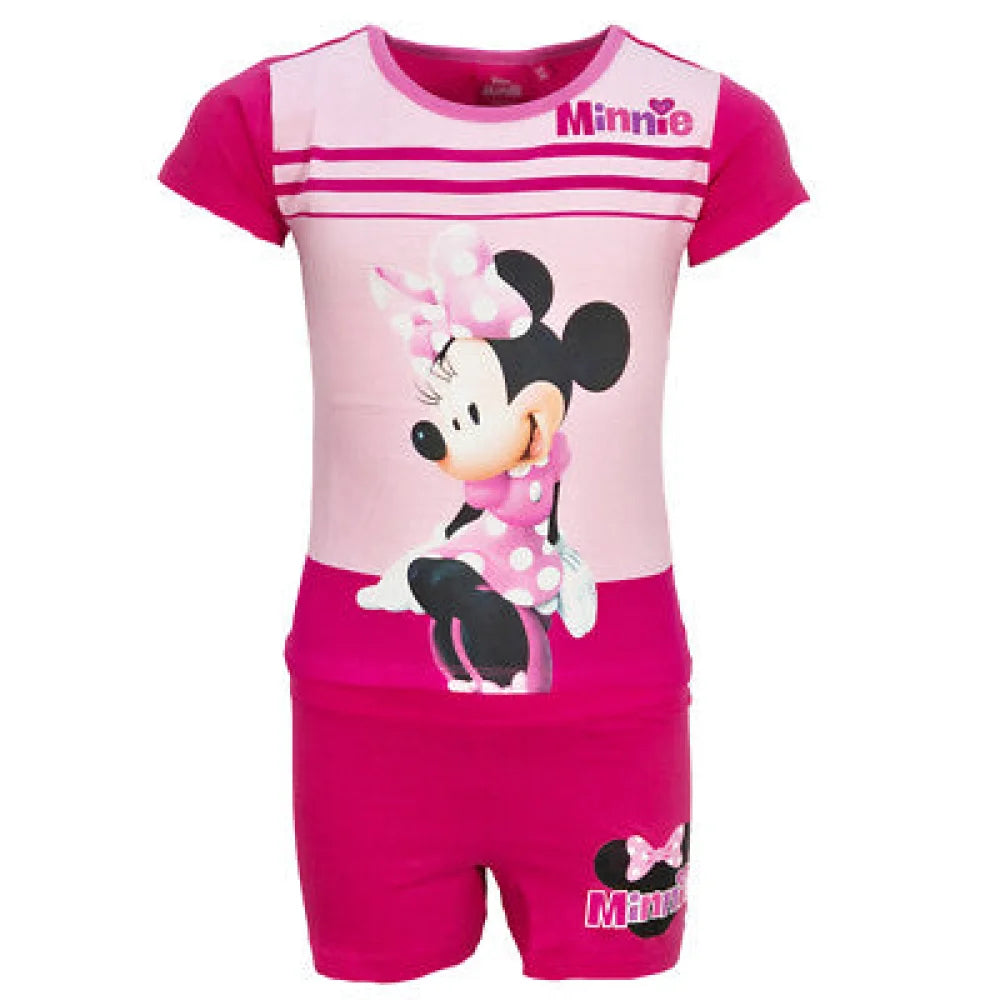 Disney Minnie Maus Kinder Mädchen Sommerset Shorts plus T-Shirt - WS-Trend.de