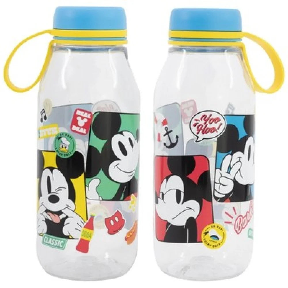 Disney Mickey Maus 4 tlg Lunch Set Brotdose Trinkflasche Löffel Gabel - WS-Trend.de