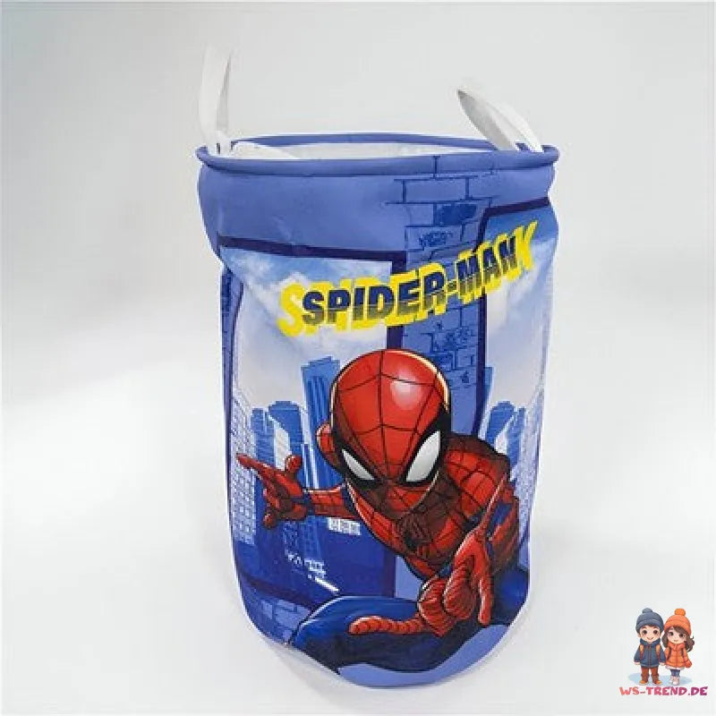 Marvel Spiderman Kinder freistehender Aufbewahrungskorb Wäschebehälter - WS-Trend.de