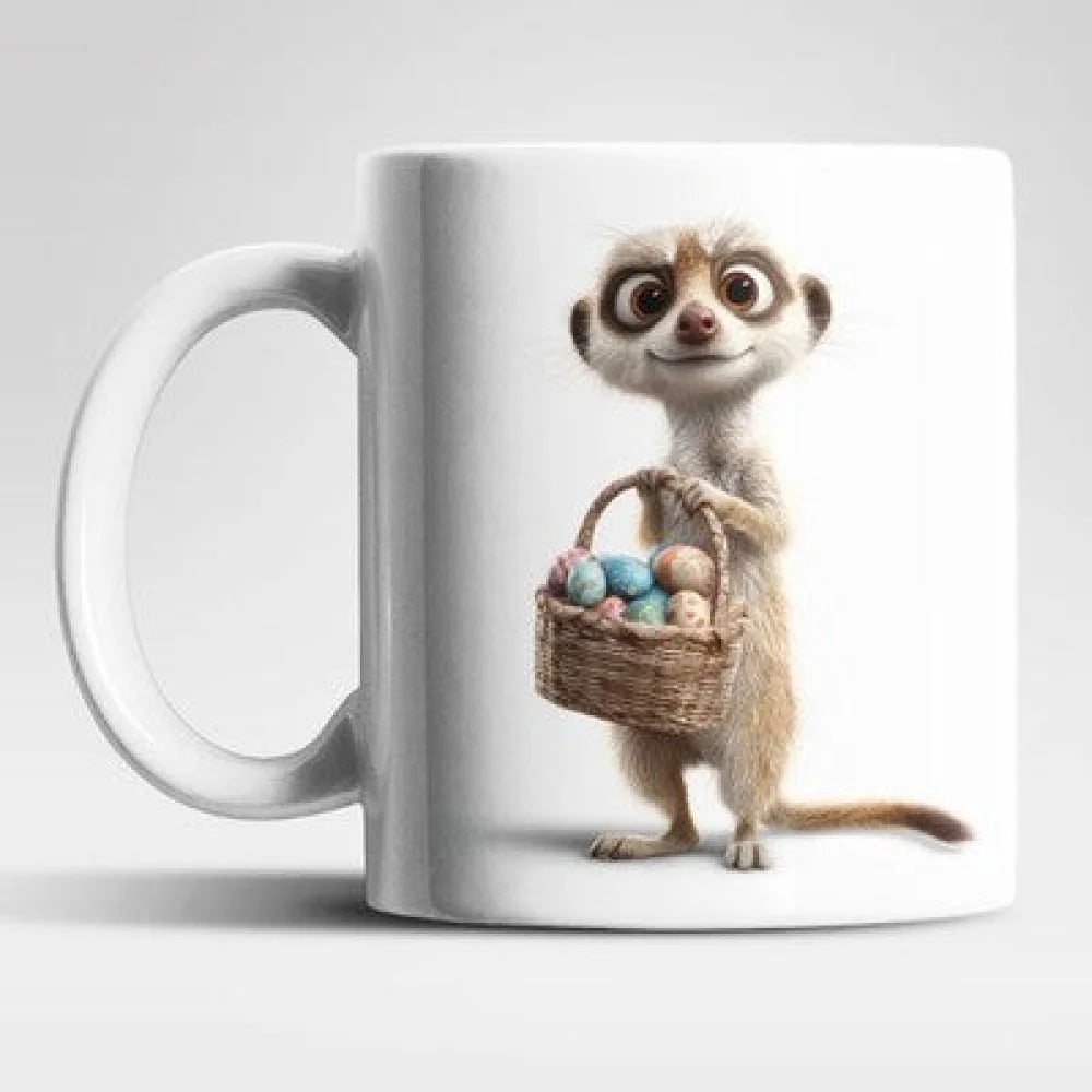Ostern Erdmännchen Ostereier Kaffeetasse Teetasse Tasse Geschenkidee - WS-Trend.de