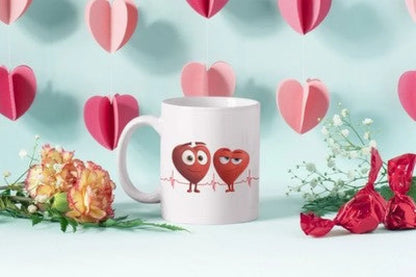 Liebe Love Herzen Valentinstag Kaffeetasse Teetasse Tasse Geschenkidee - WS-Trend.de
