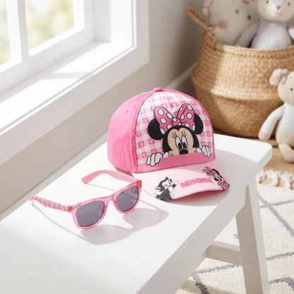 Disney Minnie Maus Kinder Basecap Baseball Kappe Mütze plus Sonnenbrille Gr. 52 - WS-Trend.de