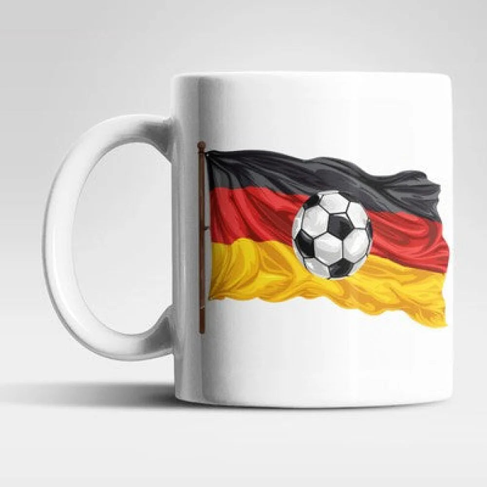 Deutschland Fußball Kaffeetasse Teetasse Geschenkidee 325 ml - WS-Trend.de