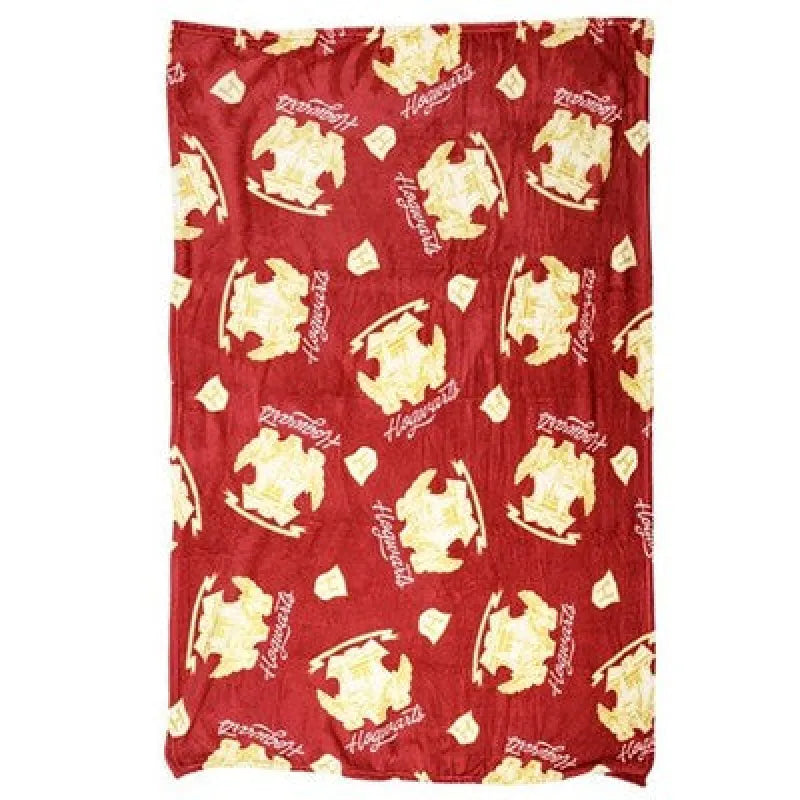 Harry Potter Hogwarts Flanell Wohndecke warme Kuscheldecke 110x150 cm - WS-Trend.de