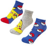 Pokemon Pikachu Pokeball Kinder lange Socken 3er Pack Gr. 23-34