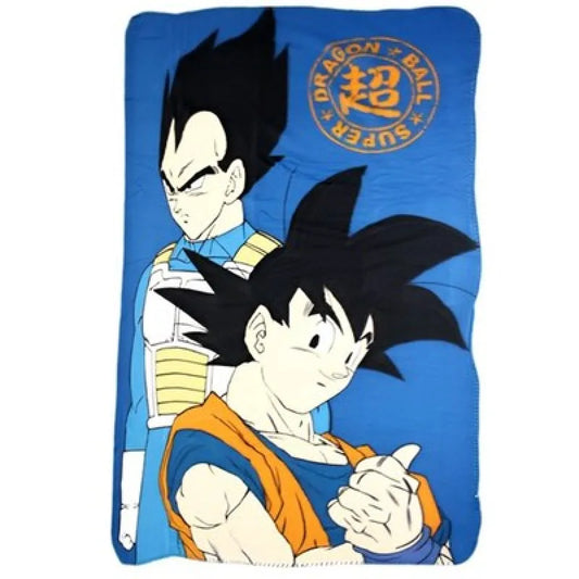 Dragon Ball Goku Fleece Wohndecke warme Kuscheldecke 100x140 cm - WS-Trend.de