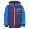 Marvel Spiderman Kinder Jungen Winterjacke Jacke mit Kapuze