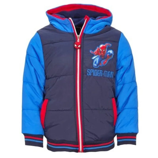 Marvel Spiderman Kinder Jungen Winterjacke Jacke mit Kapuze - WS-Trend.de