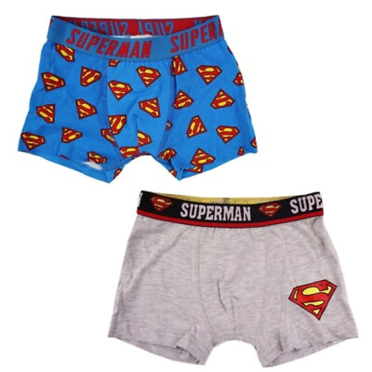 Superman Kinder Jungen Boxershorts 2er Pack - WS-Trend.de