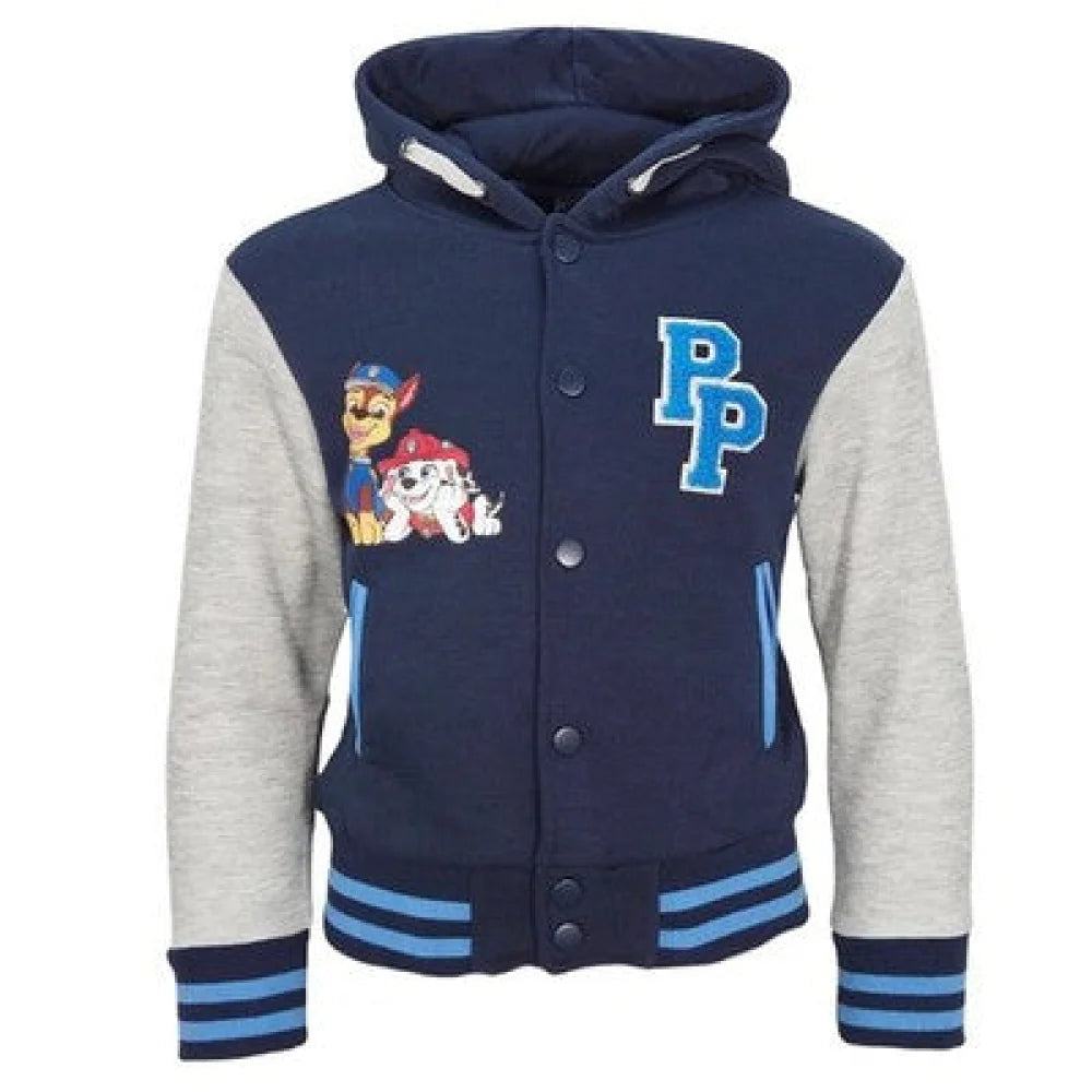 Paw Patrol Chase Kinder Jungen College Jacke Kapuzenjacke - WS-Trend.de