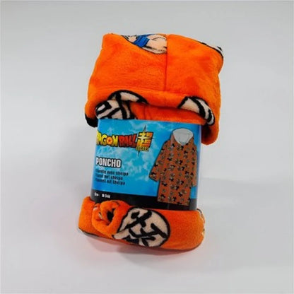 Dragon Ball Super Kuschelponcho mit Ärmeln Kapuze Tasche XS-L - WS-Trend.de