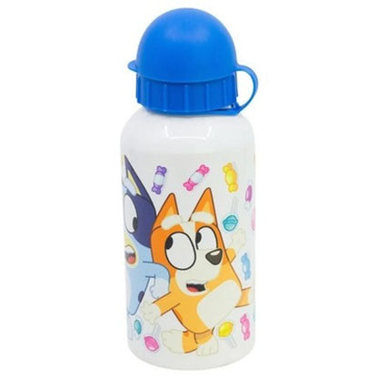 Bluey Bingo Kinder 4 teiliges Set Brotdose Alu Trinkflasche Besteck - WS-Trend.de