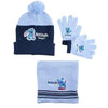 Disney Stitch Set 3tlg Set Wintermütze Snood Handschuhe Gr. 54/56