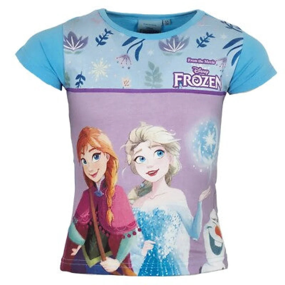 Disney Die Eiskönigin Mädchen Kinder kurzarm T-Shirt - WS-Trend.de