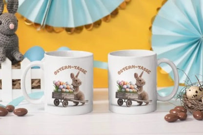 Anti Stress Ostern Hase Kaffeetasse Teetasse Tasse Geschenkidee - WS-Trend.de