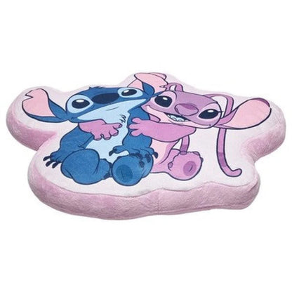 Disney Lilo und Stitch Angel 3D Velours Kissen – Dekokissen 35x26x5 cm - WS-Trend.de