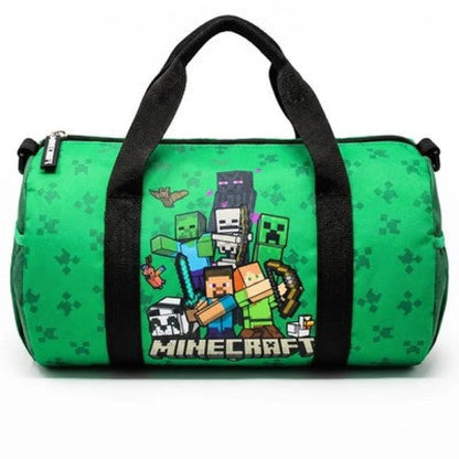 Minecraft Creeper Jungen Sporttasche Tasche Trainigstasche 38x22x18 cm - WS-Trend.de