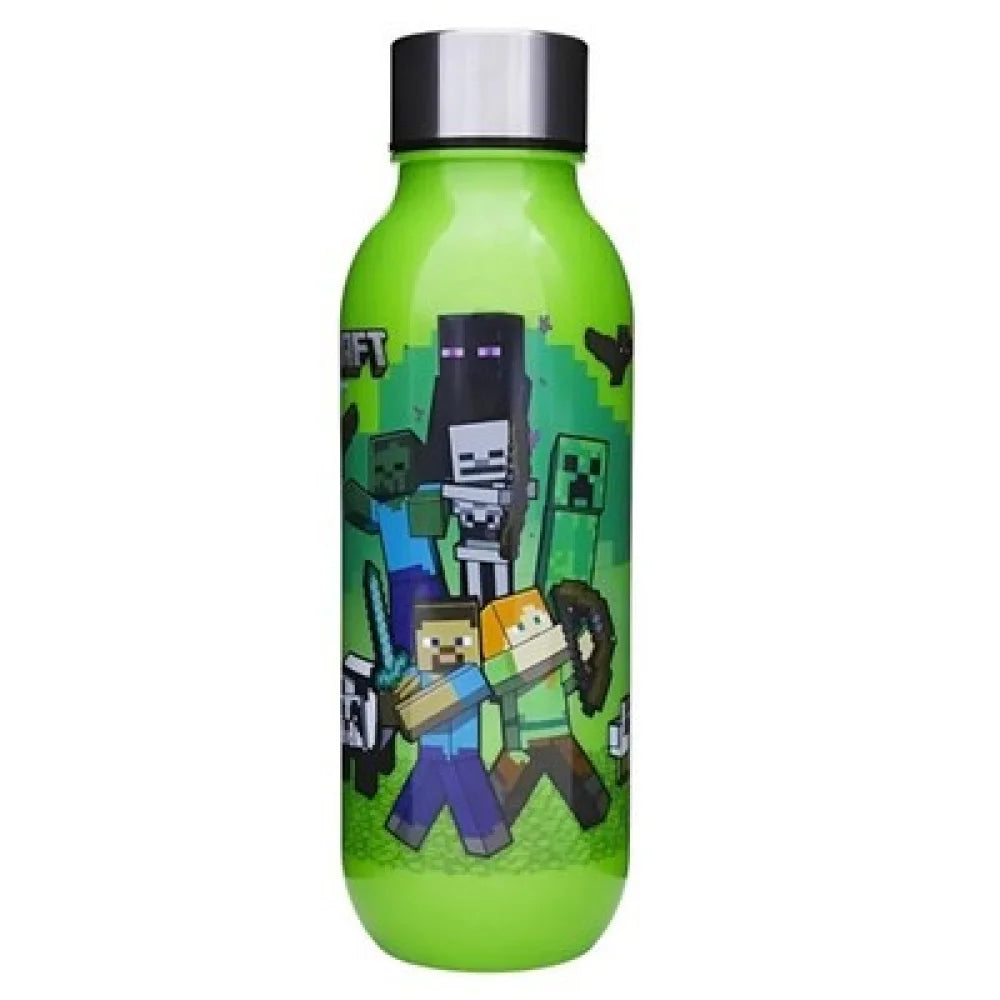 Minecraft Creeper Wasserflasche Trinkflasche Flasche 640 ml - WS-Trend.de