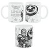 Marvel Avengers Captain America Kaffeetasse Teetasse Tasse Geschenkidee 330 ml