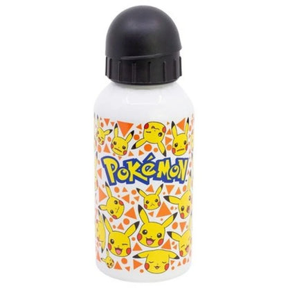 Pokemon Pikachu Kinder 2 tlg. Set 3 Kammern Brotdose ALU Trinkflasche 400 ml - WS-Trend.de