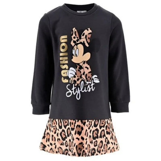 Disney Minnie Maus Kinder Mädchen langarm Kleid Gr 98-128 - WS-Trend.de