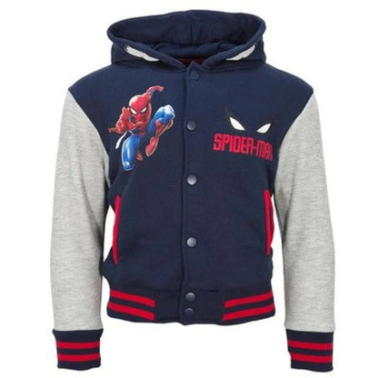 Marvel Spiderman Kinder Jungen College Jacke Kapuzenjacke - WS-Trend.de