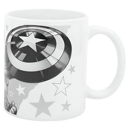 Marvel Avengers Captain America Kaffeetasse Teetasse Tasse Geschenkidee 330 ml - WS-Trend.de