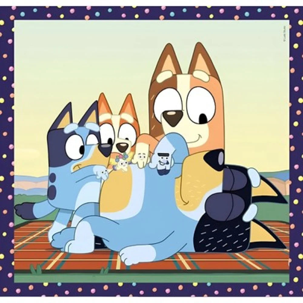 Bluey Bingo 3x48 teiliges Kinder Puzzle - WS-Trend.de
