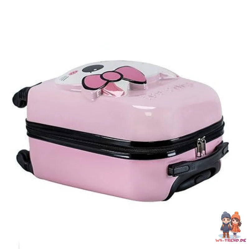 Katze Kätzchen 3D Kinder Trolley Kinderkoffer ABS Kindertrolley 44x31x22 cm - WS-Trend.de
