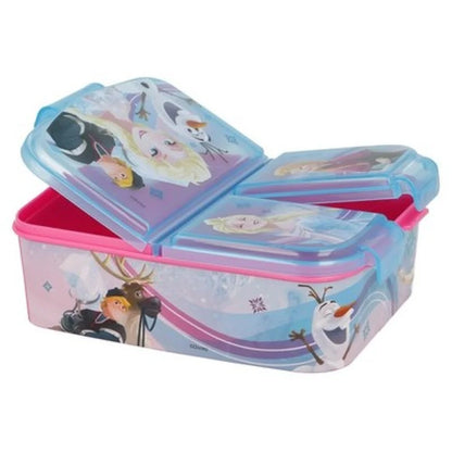 Disney Die Eiskönigin Elsa 4 tlg Kinder Set Brotdose Alu-Trinkflasche Besteck - WS-Trend.de