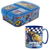 Hot Wheels Race 2 tlg. Lunch Set Brotdose 3 Kammer Becher 350 ml