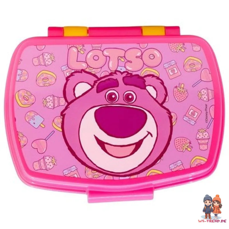 Disney Toy Story Lotso 2 tlg. Lunch Set Brotdose Trinkflasche 400 ml - WS-Trend.de