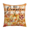 Herbst Motiv 2er Set Kissenbezug Dekokissen 45x45 cm - 45x45 cm, Bunt, M