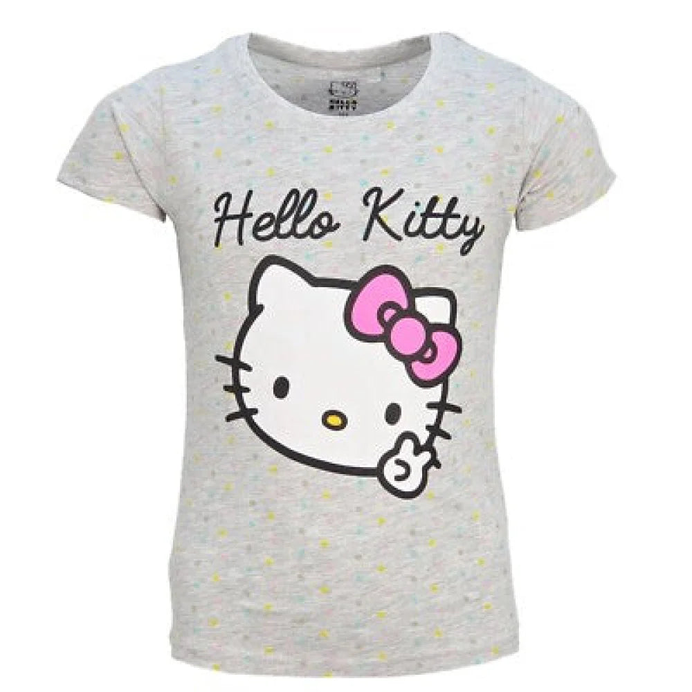 Hello Kitty Kinder Mädchen kurzarm T-Shirt Shirt - WS-Trend.de
