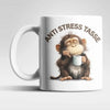 Anti Stress Affe Kaffeetasse Teetasse Tasse Geschenkidee 325 ml