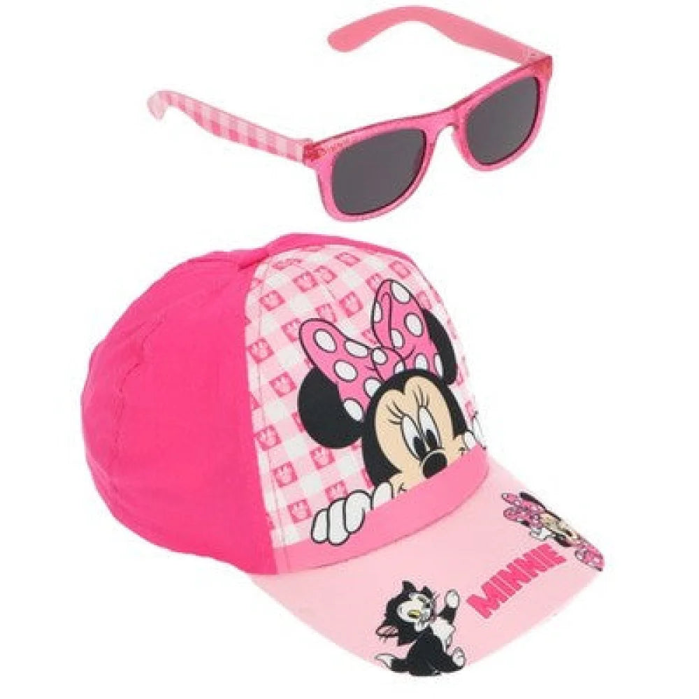 Disney Minnie Maus Kinder Basecap Baseball Kappe Mütze plus Sonnenbrille Gr. 52 - WS-Trend.de