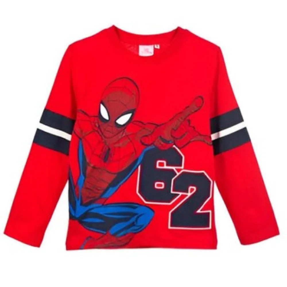 Marvel Spiderman Jungen Kinder Langarmshirt Shirt - WS-Trend.de