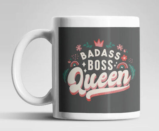 BadAss Boss Queen Kaffeetasse Teetasse - WS-Trend.de