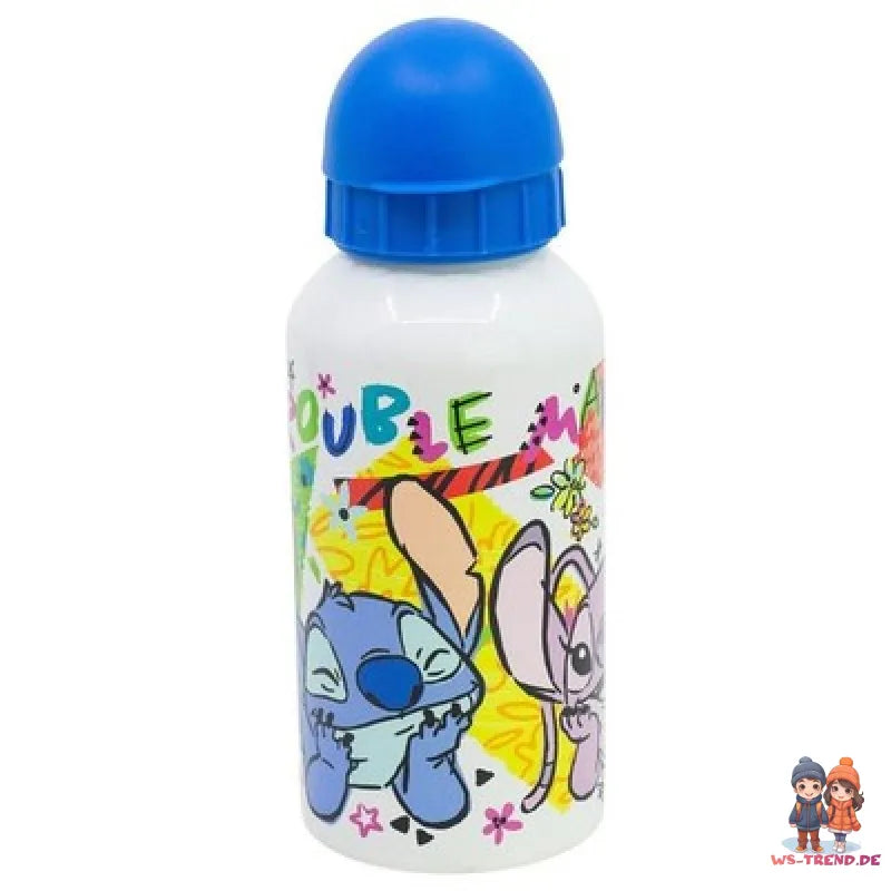 Disney Lilo und Stitch Angel 2 tlg. Lunch Set Brotdose Alu Trinkflasche 400 ml - WS-Trend.de