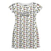 Disney Mickey Minnie Maus kurzarm Schlafshirt Nachthemd Schlafkleid Gr. 98-128 - 104, Bunt