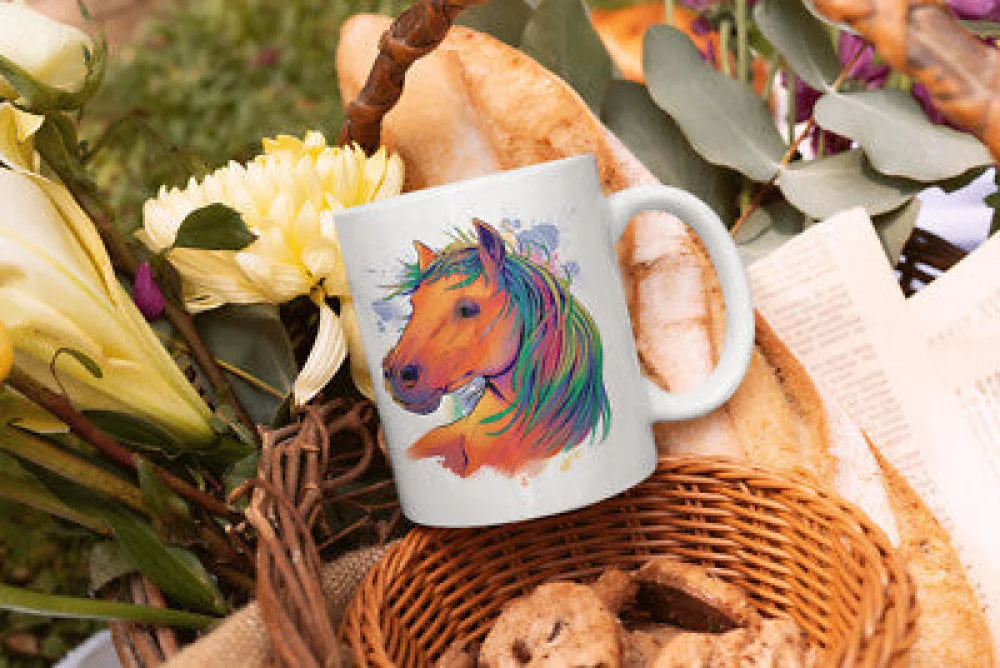 Pferd Kakaotasse Kaffeetasse Teetasse - WS-Trend.de
