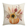 Herbst Motiv 2er Set Kissenbezug Dekokissen 45x45 cm - 45x45 cm, Bunt, K