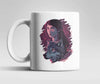Girl with Wolf Kaffeetasse Teetasse Geschenkidee