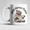 Anti Stress Wombat Kaffeetasse Teetasse Geschenkidee 330 ml